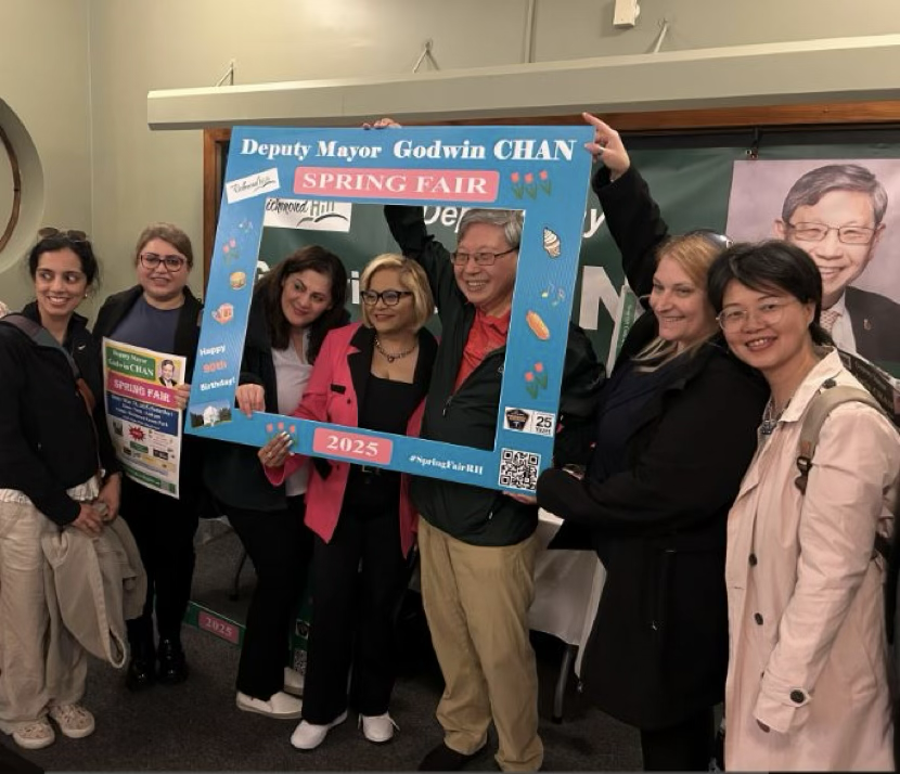 Stella establishing a women's empowerment and self-esteem reading group for Chinese mothers